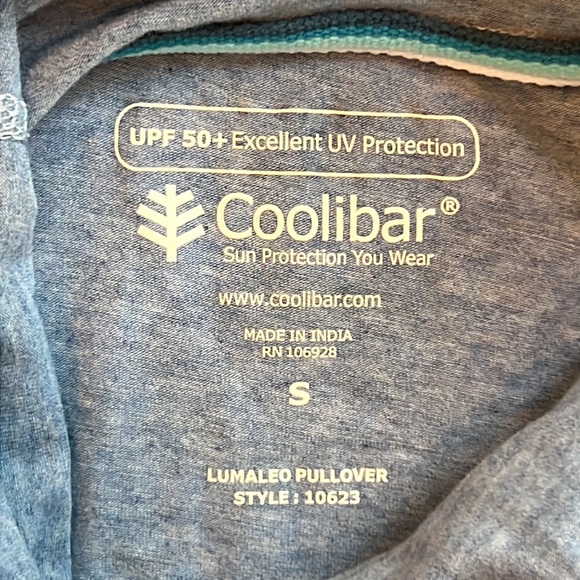 Coolibar LumaLeo Pullover w/ Long-sleeves & Hood
